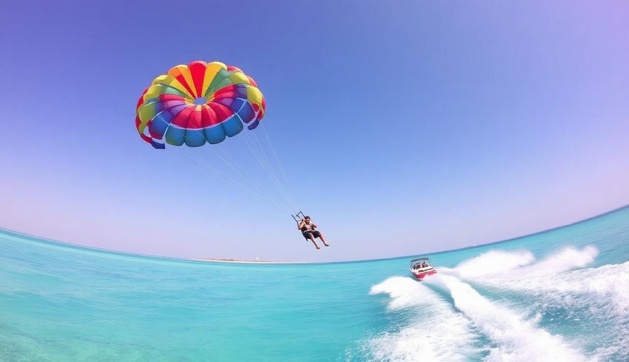 Parasailing